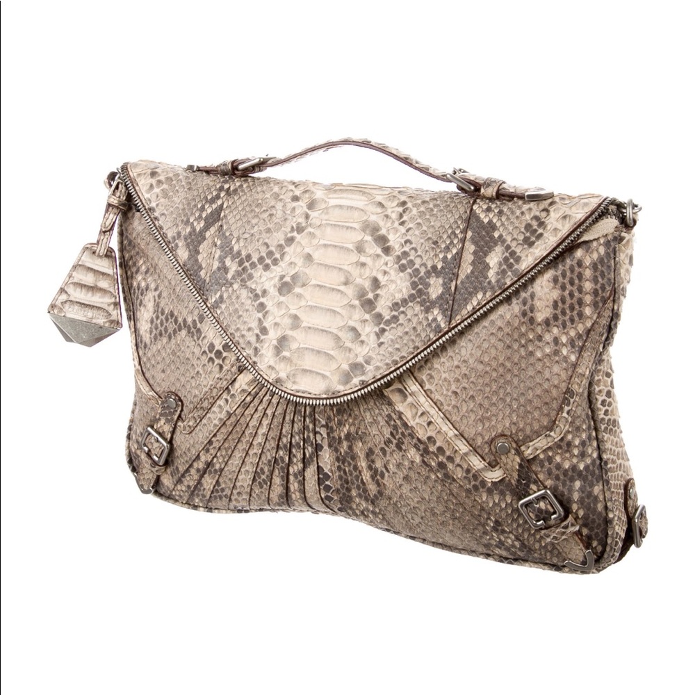 NWT Snakeskin Rebecca Minkoff Cali Bag